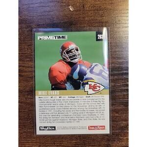 Mike Evans 1992 Skybox Primetime #263 - Rookie - Chiefs - NFL - Freshly Opened